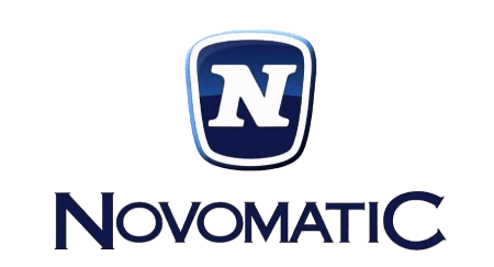 Novomatic spēļu izstrādātaja logotips