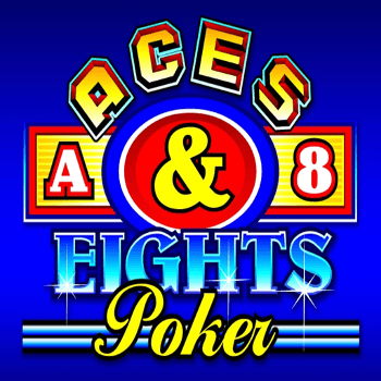 Aces & Eights video pokera spēle logo